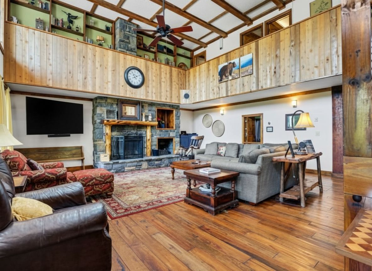 Luxury cabin interior